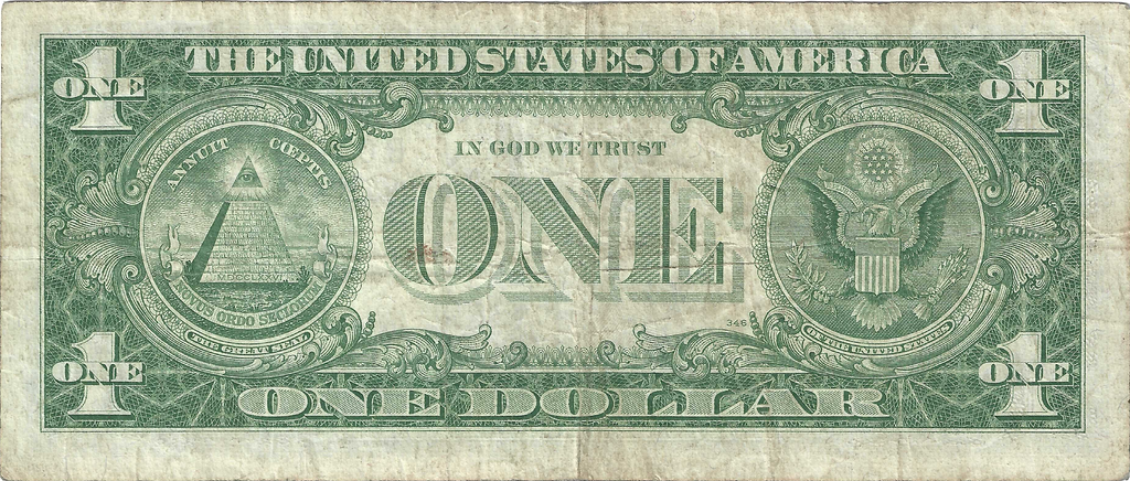 1957 $1 Silver Certificate Fr.1619
