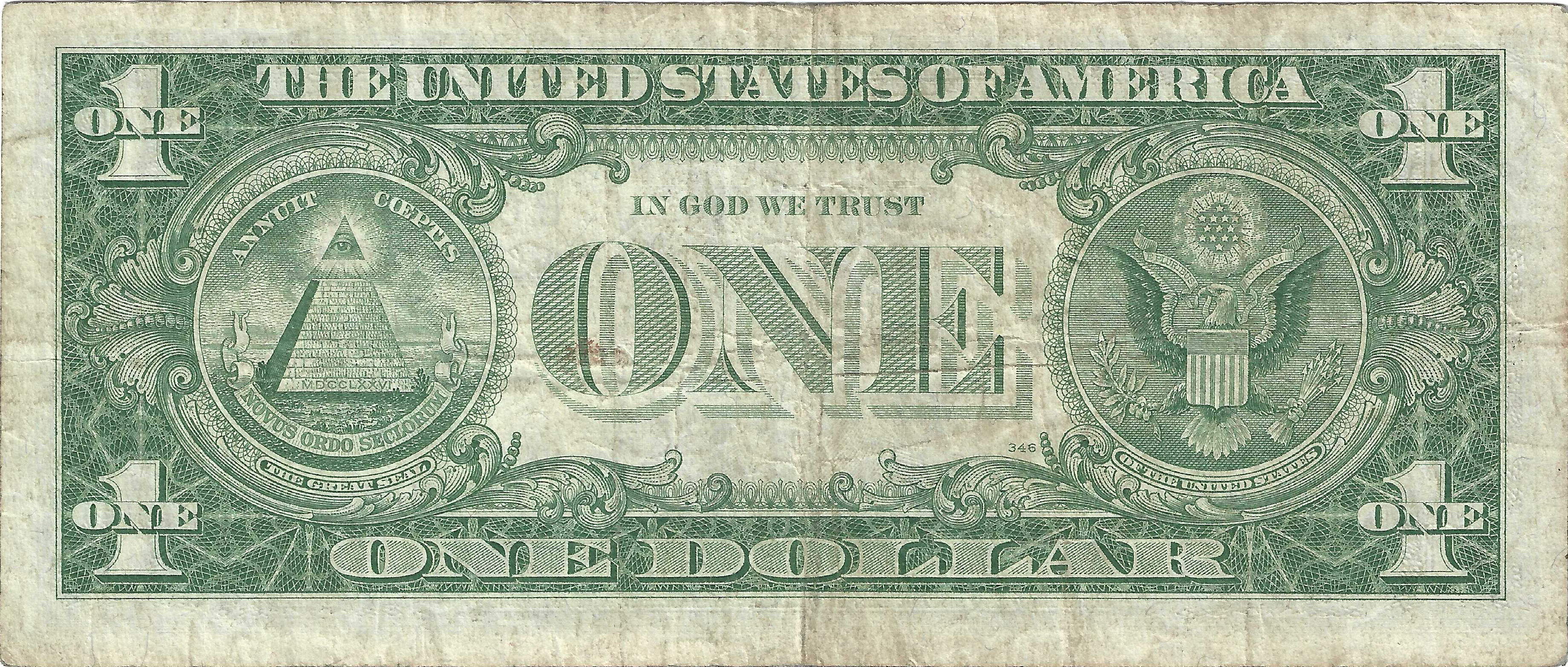 1957 $1 Silver Certificate Fr.1619