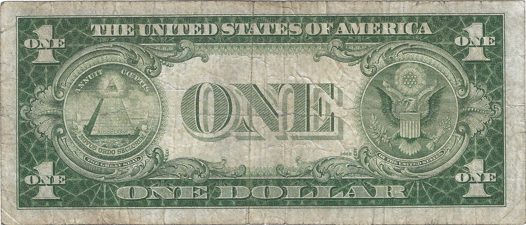 1935A $1 North Africa Silver Certificate Fr.2306