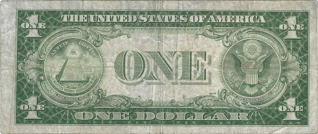 1935A $1 North Africa Silver Certificate Fr.2306
