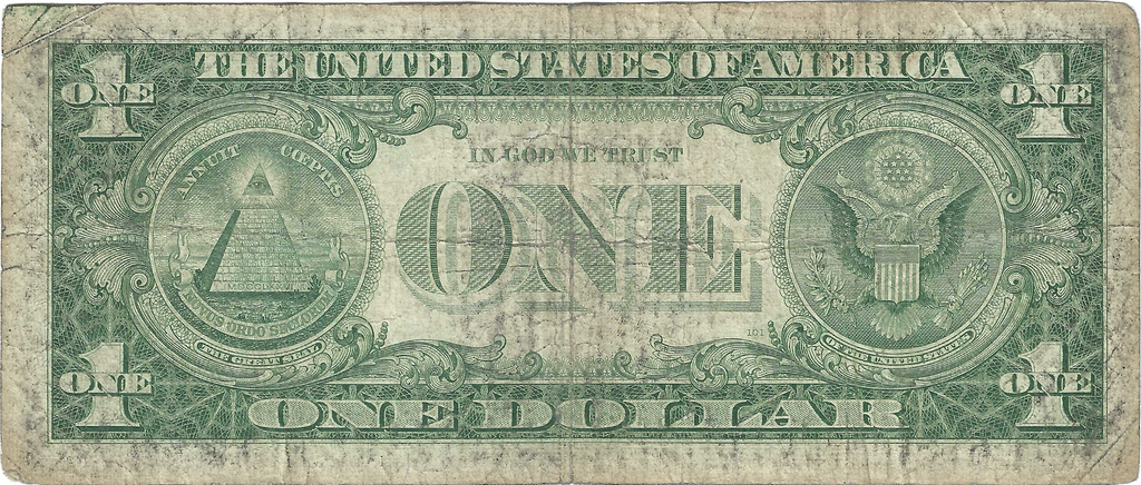 1957 $1 Silver Certificate Fr.1619