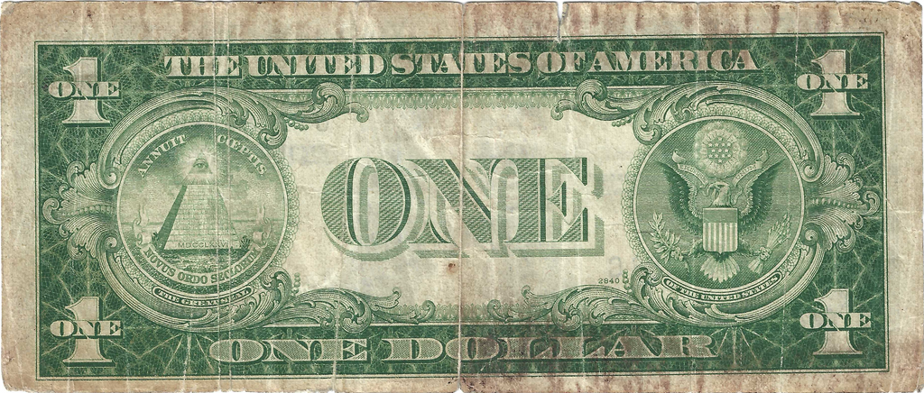 1935A $1 North Africa Silver Certificate Fr.2306