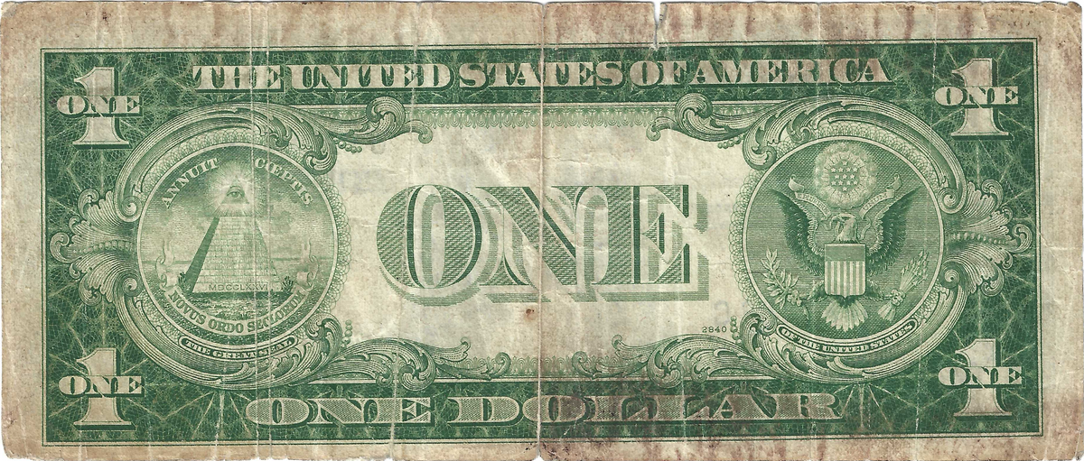 1935A $1 North Africa Silver Certificate Fr.2306