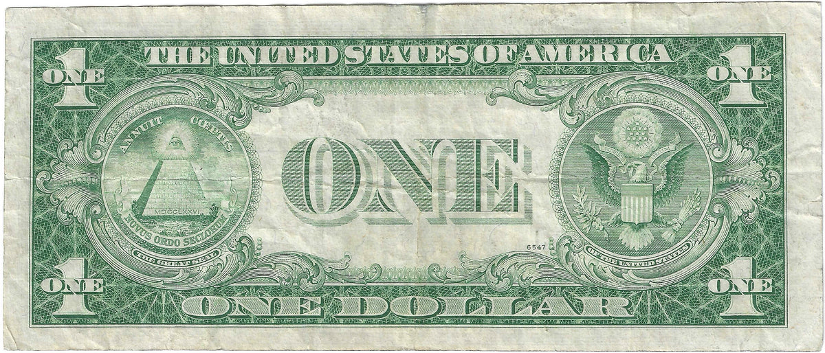 1935G $1 Silver Certificate Fr.1616 — No Motto