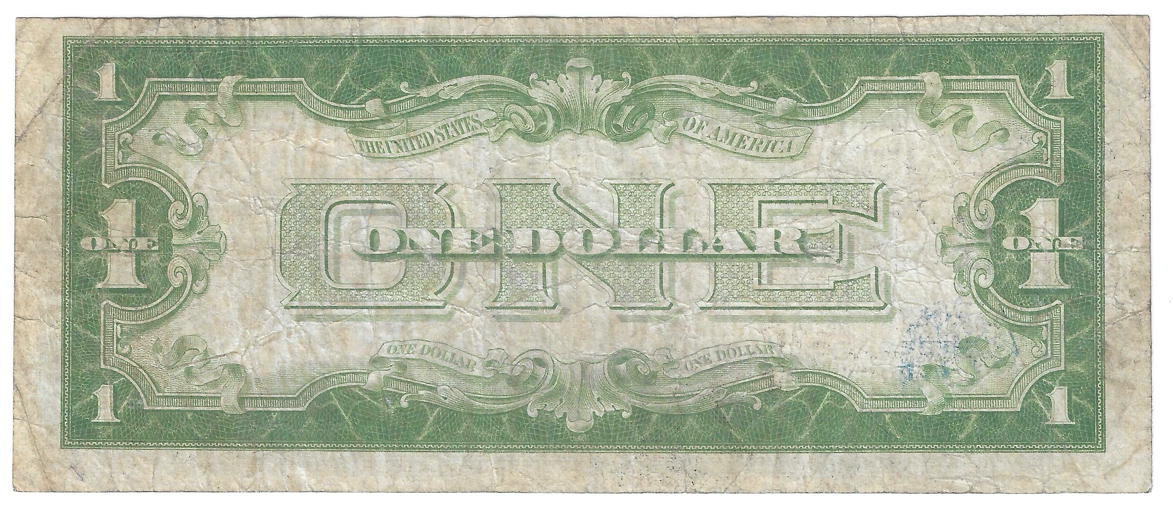 1934 $1 Silver Certificate Fr.1606