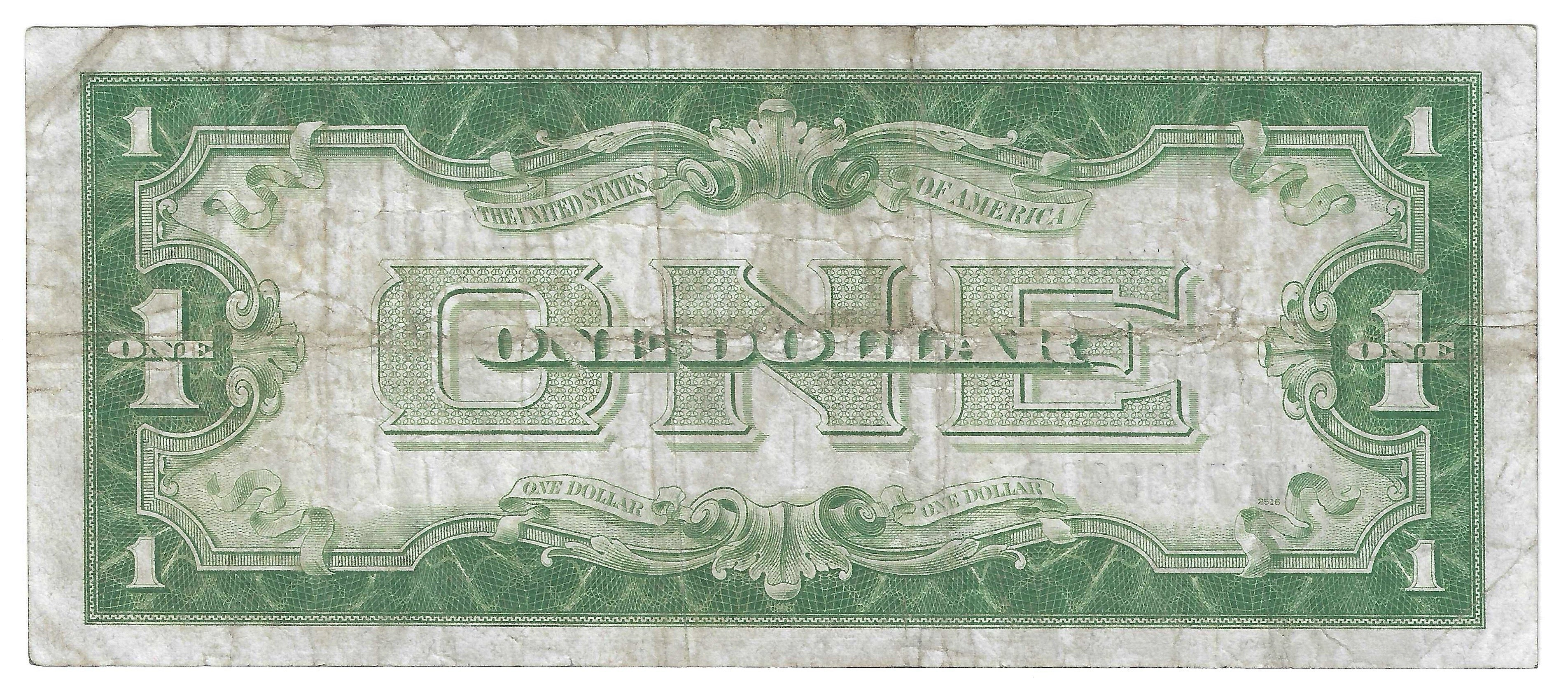 1928B $1 Silver Certificate Fr.1602