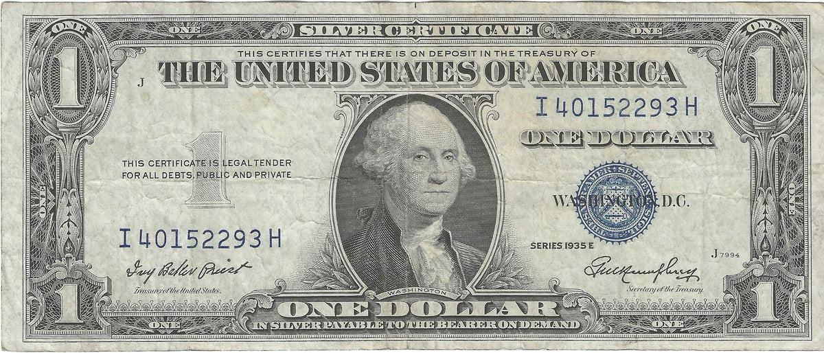 1935E $1 Silver Certificate Fr.1614
