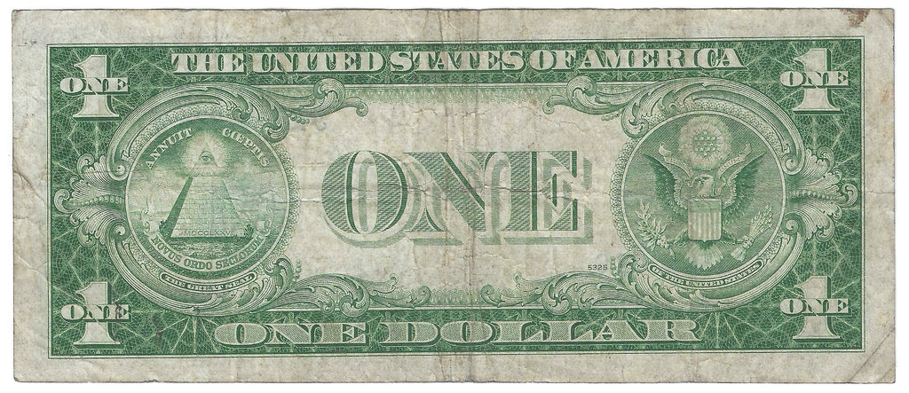 1935D $1 Silver Certificate Fr.1613W — Wide Back