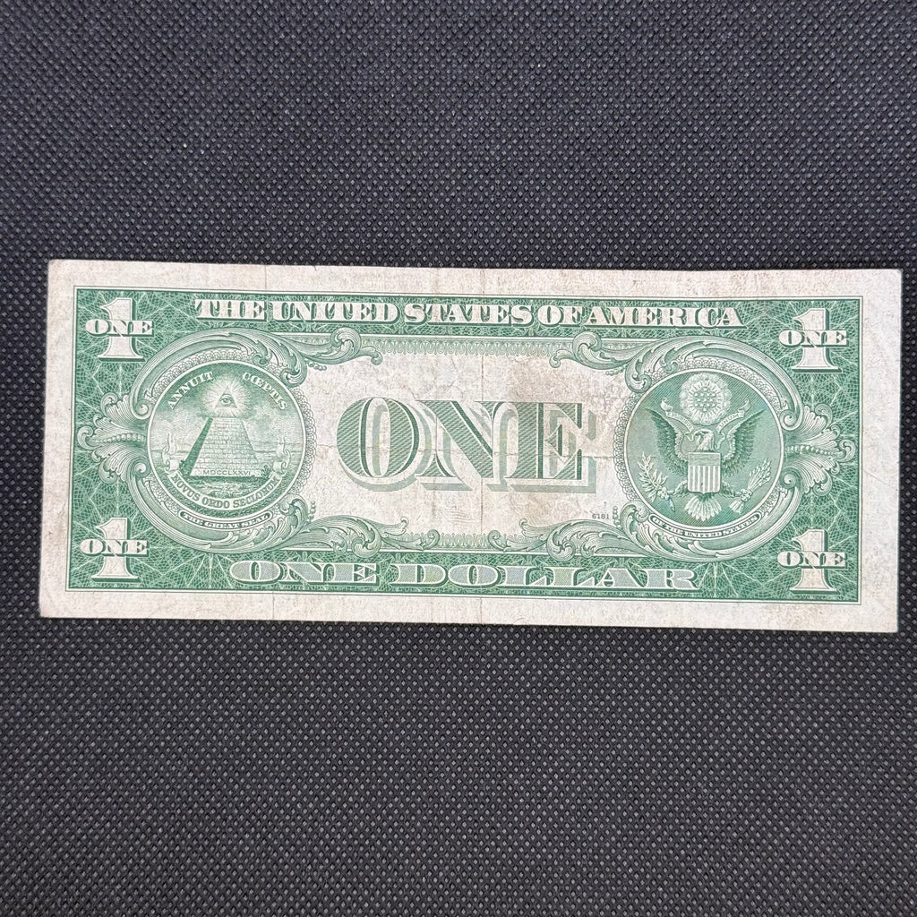 1935F $1 Silver Certificate A90426819J back
