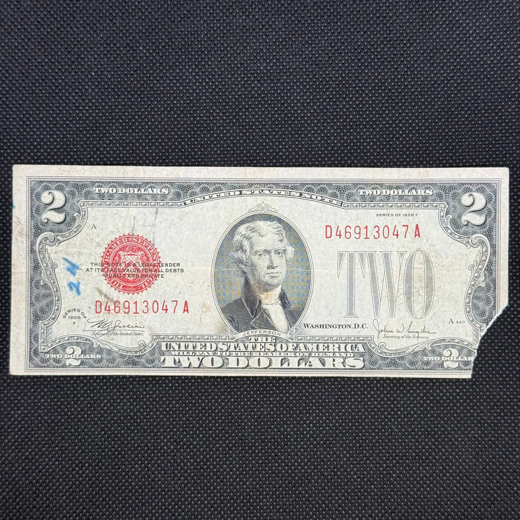1928F $2 Legal Tender D46913047A front