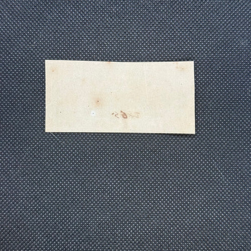 1864 Confederate $15 bond interest coupon back