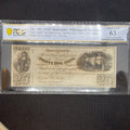 1842 Williamsport MD 25 cent remainder PCGS 63 front