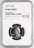 1977-S Washington Quarter NGC PF68 Cameo obverse