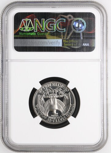 1977-S Washington Quarter NGC PF68 Cameo reverse