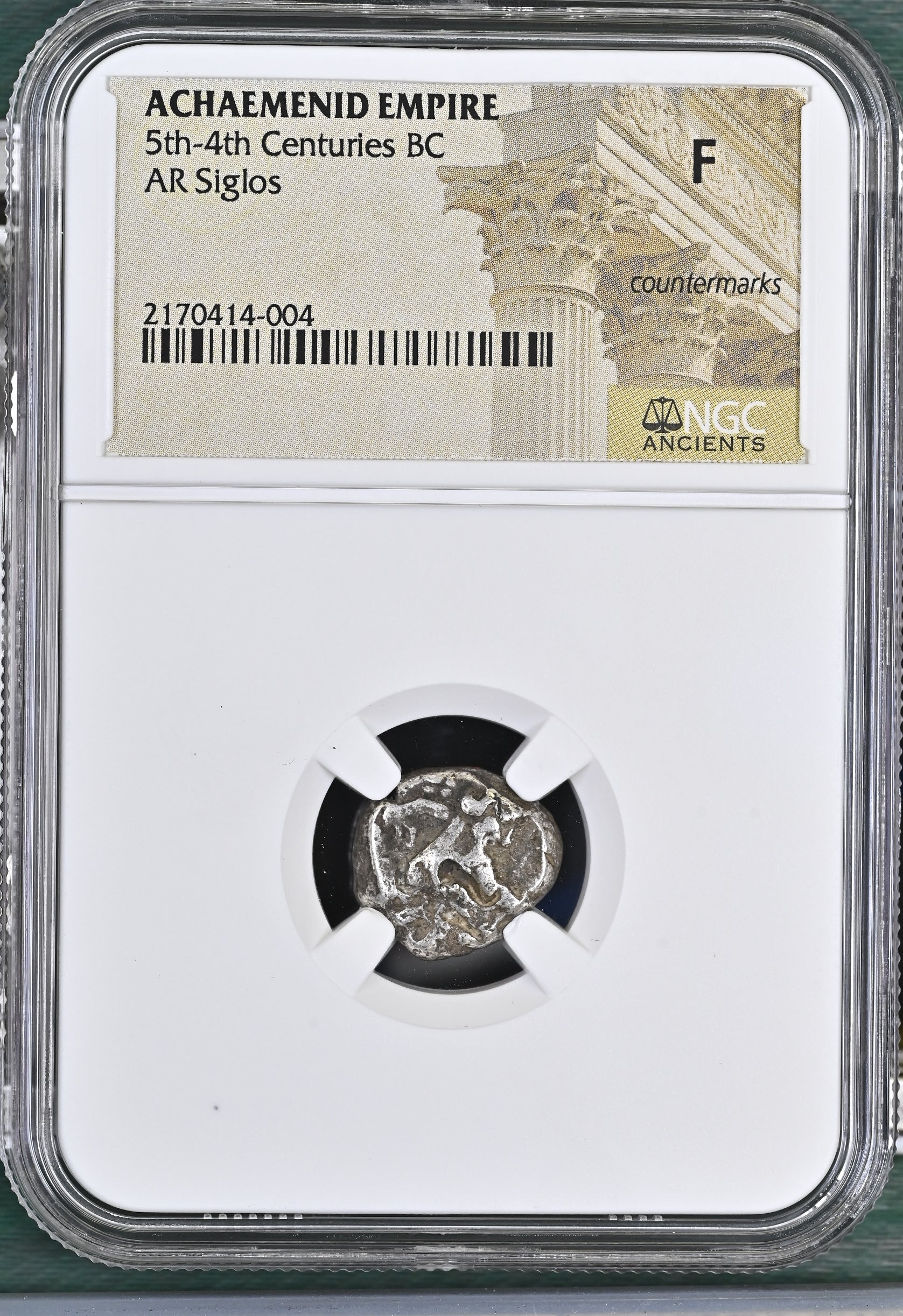 Achaemenid AR Siglos NGC F obverse